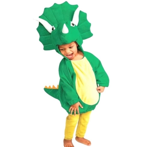 NWT Hyde and Eek Triceratops Dinosaur Halloween Costume Cosplay Infant Baby New - Picture 1 of 6
